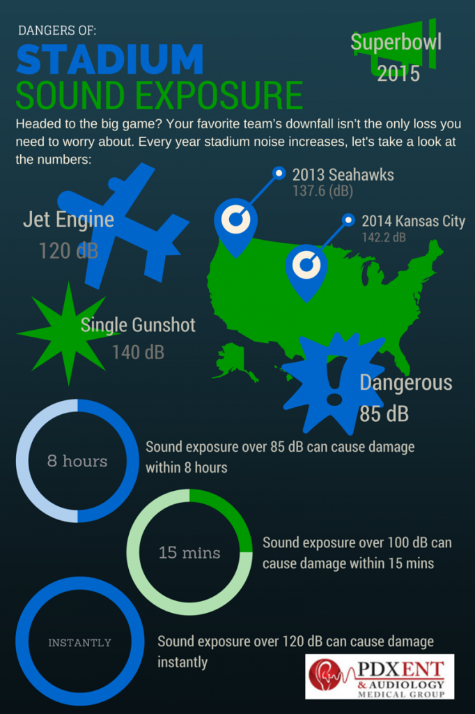 Superbowl 2015 Noise Infographic