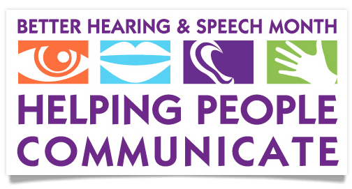 May is better hearing speech month